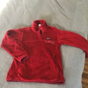Patagonia Women's Snap T Pullover (M) in Red
